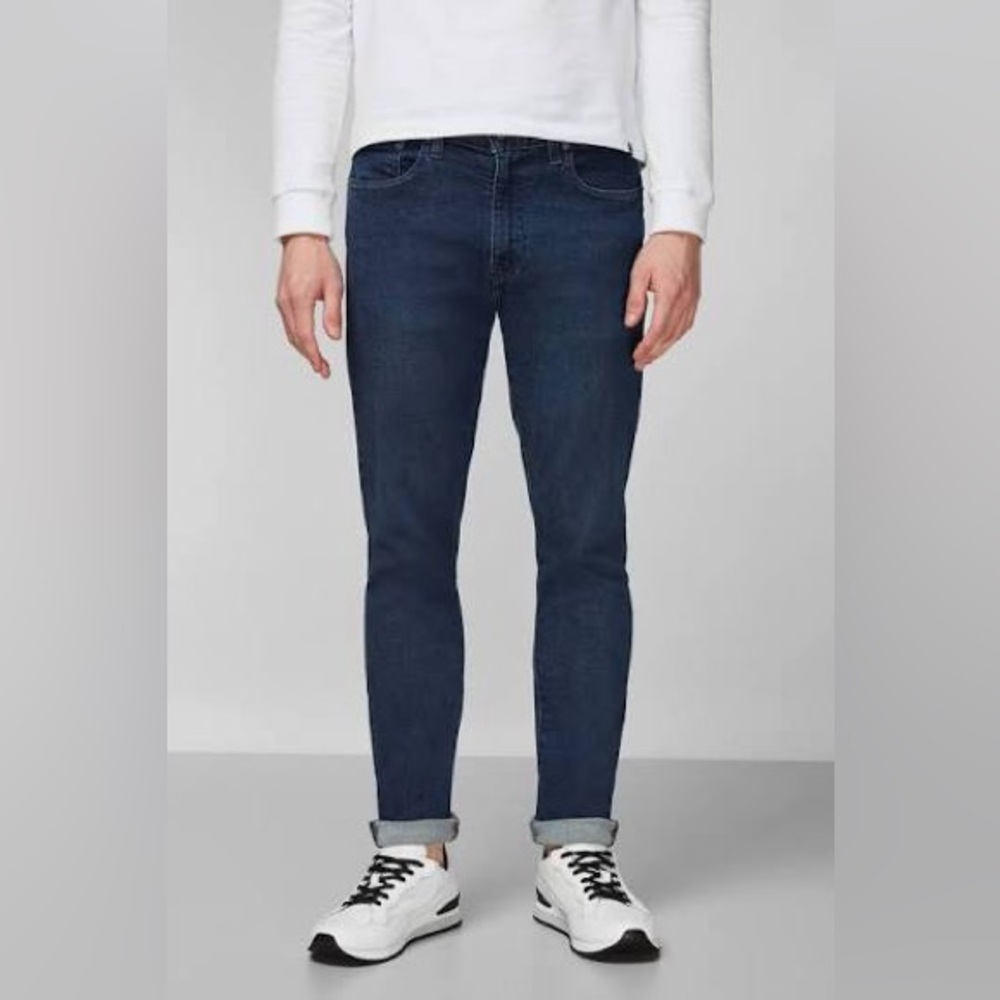 Levi’s men’s slim tapered fit 512 dark wash 34X30 jeans denim